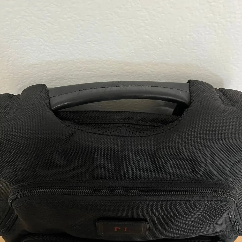 TUMI Alpha Slim Solutions Brief Pack 26172DH Black Nylon Backpack